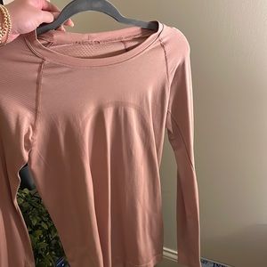 Lululemon pink long sleeve